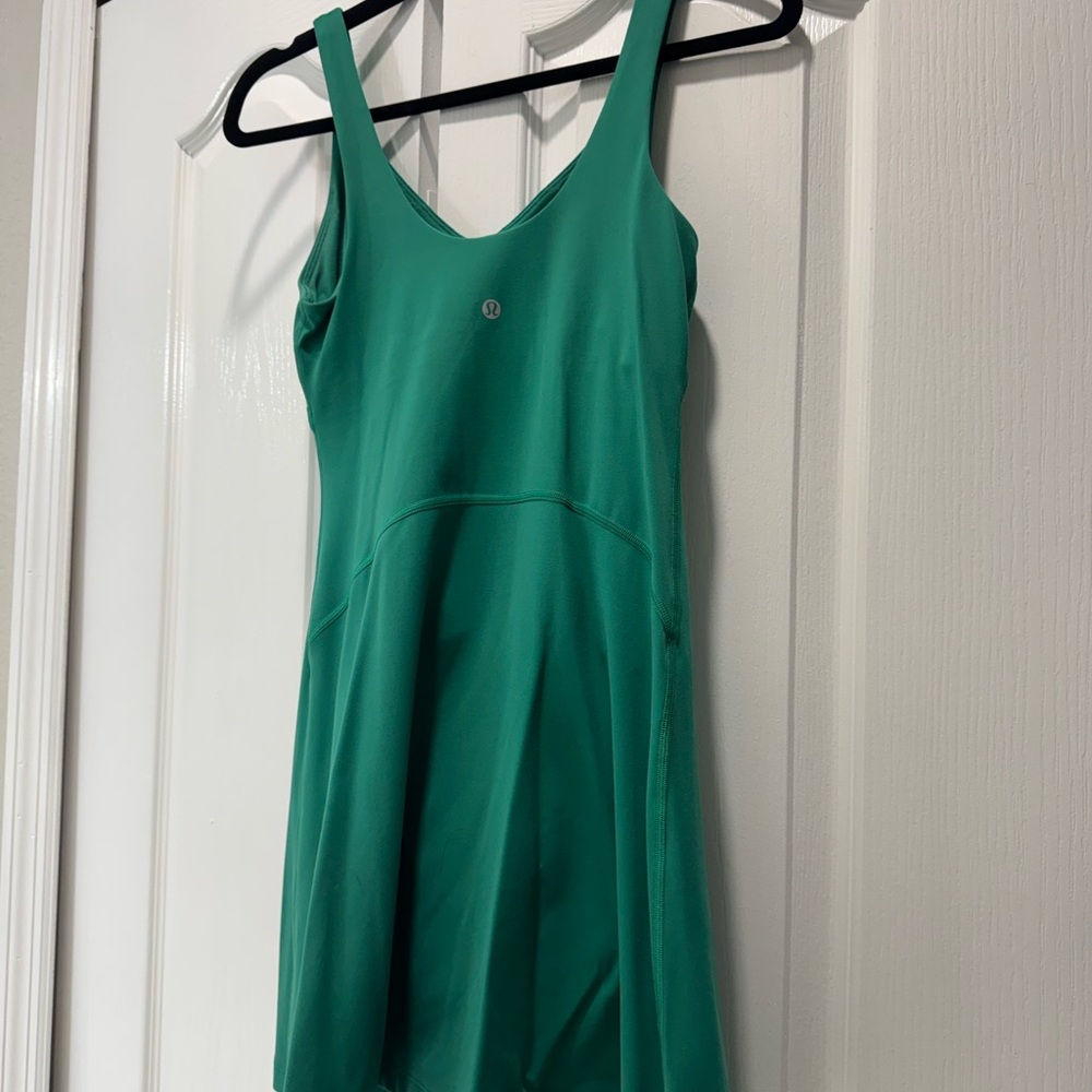 Lululemon Emerald Green Athletic Dress – Size 6 - Picture 2 of 4